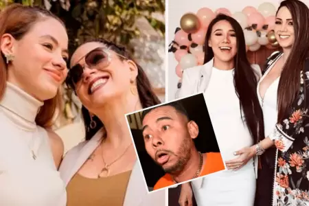 Hijas de Melissa Klug le rinden homenaje por 'Da del Padre' sin Abel Lobatn.