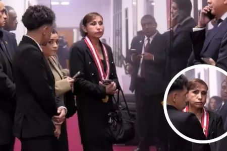 Patricia Benavides ingres a la Fiscala sin registrarse en seguridad, advierte