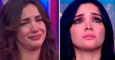 Rosangela Espinoza preocupada por accidente de su madre.
