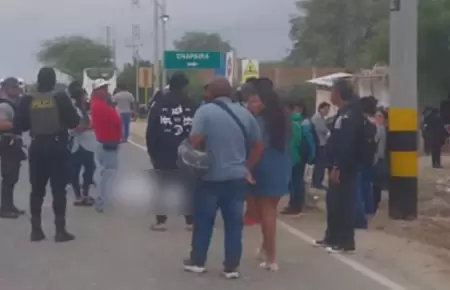 Piura: Joven madre sale a buscar trabajo y pierde la vida atropellada por un bus