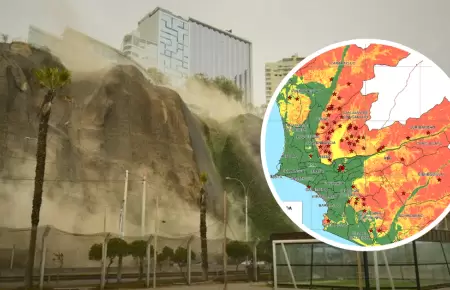Zonas crticas en Lima y Callao ante eventual sismo.
