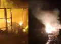 Incendio destruye iglesia histrica de Huancabamba y deja a la comunidad en luto