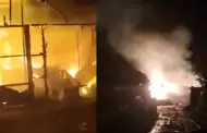 Incendio destruye iglesia histrica de Huancabamba y deja a la comunidad en luto