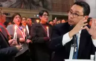 Abogado de Patricia Benavides tilda de "ridcula" vigilia en respaldo a Delia Espinoza: "Estn haciendo espiritismo?"