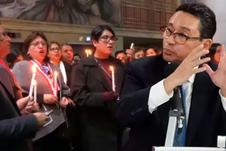 Abogado de Patricia Benavides sobre vigilia en MP por Delia Espinoza.