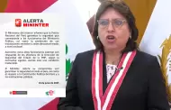 Delia Espinoza: Mininter asegura que la PNP garantiza "la seguridad que corresponda" a funcionarios del MP