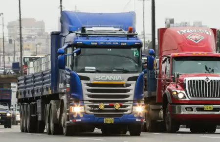 Transportistas de carga pesada anuncian paro indefinido a partir de este 18 de j