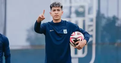 Gonzalo Aguirre y su continuidad en Alianza Lima.