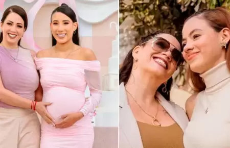 Melissa Klug sobre sus hijas Samahara y Melissa Lobatn.