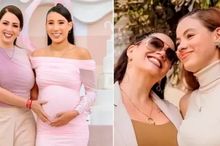 Melissa Klug sobre sus hijas Samahara y Melissa Lobatn.