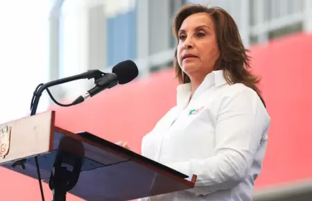 Dina Boluarte.