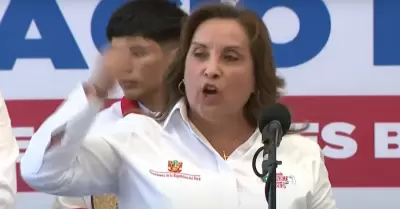 Piura: Dina Boluarte responde a críticas contra su Gobierno
