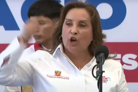 Piura: Dina Boluarte responde a crticas contra su Gobierno