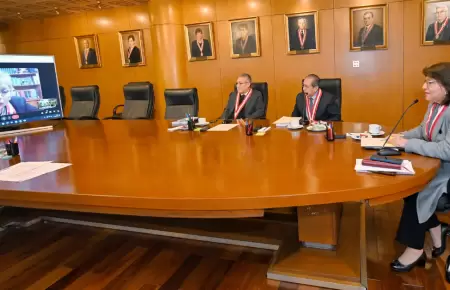 Junta de Fiscales Supremos sigue en sesin permanente.