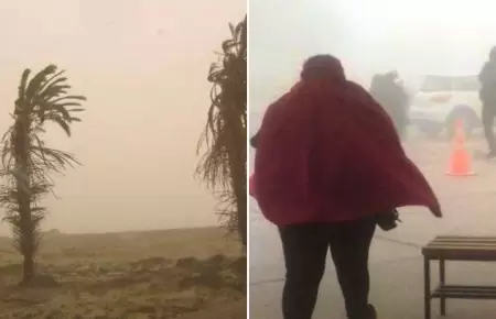 Fenmeno Meteorolgico intenso en Per.