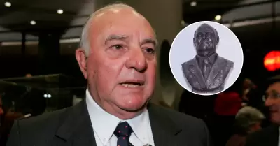 Congreso devela busto de Luis Giampietri.