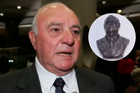 Congreso devela busto de Luis Giampietri.