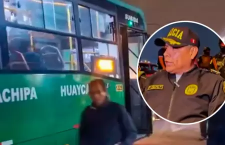 Polica despliega efectivos por paro.