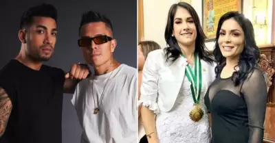 Exalcaldesa de Ica acusa a cantante del Dúo Idéntico de agresión
