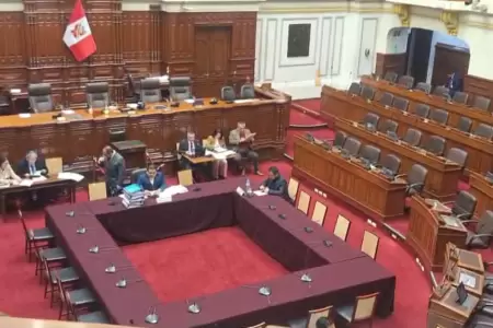 Solo un congresista presente en Comisin de Fiscalizacin.