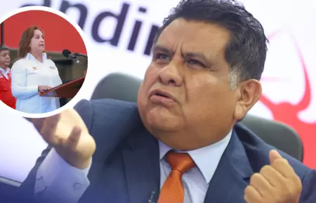 Juan Burgos anuncia tener 20 firmas para vacancia de Dina Boluarte