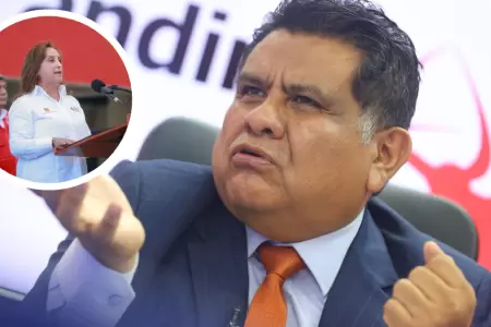 Juan Burgos anuncia tener 20 firmas para vacancia de Dina Boluarte