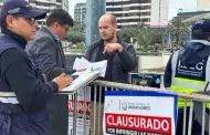 Municipalidad de Miraflores justifica clausura temporal de Larcomar: "Hemos encontrado cosas preocupantes"