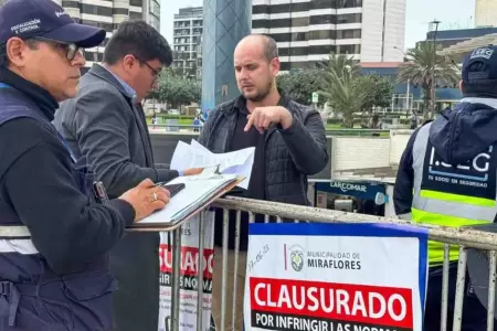 Municipalidad de Miraflores justifica clausura temporal de Larcomar.