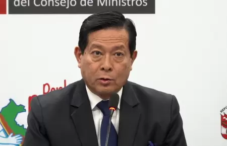 Premier Arana lamenta polmica situacin en el Ministerio Pblico