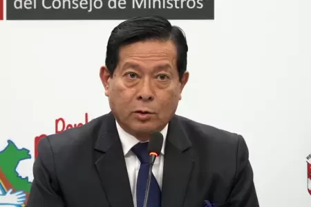 Premier Arana lamenta polémica situación en el Ministerio Público