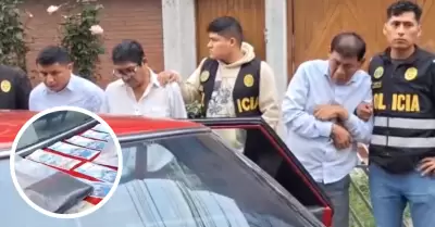 PNP captura a familia que robaba a adultos mayores que retiraban dinero de sus p
