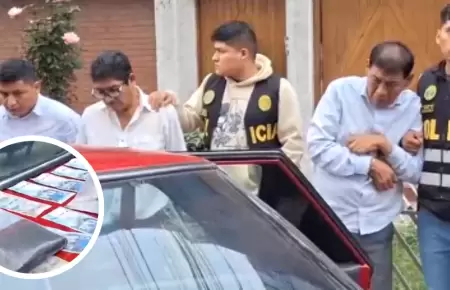 PNP captura a familia que robaba a adultos mayores que retiraban dinero de sus p