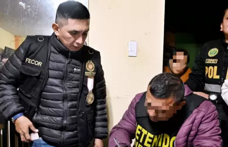 Miembros de 'Los Injertos del Cono Norte' cumplen detencin preliminar.