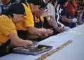 Ica celebra su 462. aniversario con una chocoteja gigante de 100 metros