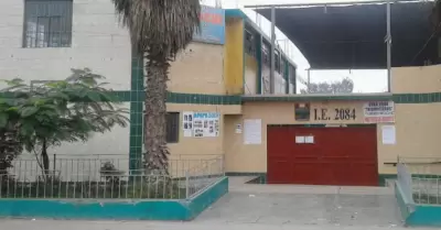 Colegio de Carabayllo sufre afectaciones tras sismo de 6.1 grados.