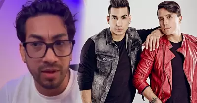 Beto Gómez y Carlos López, del Dúo Idéntico.