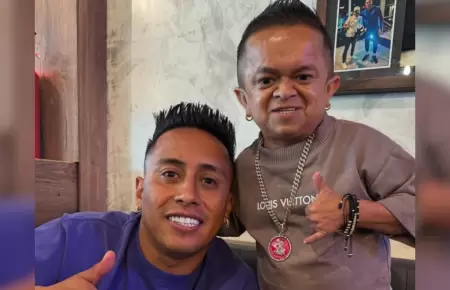 Christian Cueva se rene con Jorgito 'Guayaco'