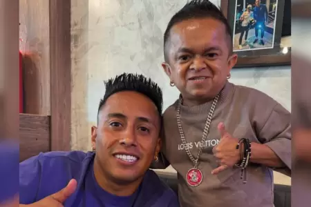 Christian Cueva se rene con Jorgito 'Guayaco'