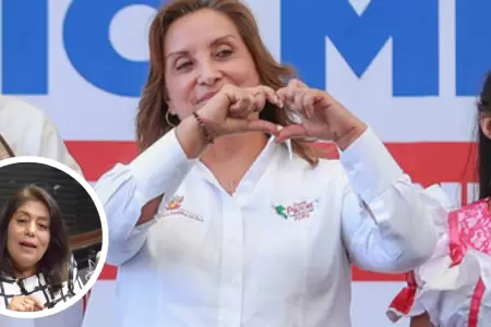 Delia Muoz sobre investigacin contra Dina Boluarte