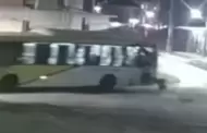 Joven se queda dormido en el bus, cae por la ventana y sobrevive de milagro: "Se cort parte del cuello"