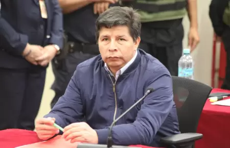 Pedro Castillo participa en juicio oral