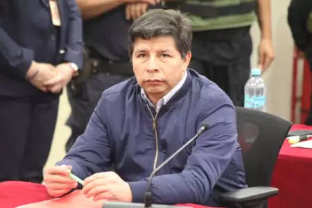 Pedro Castillo participa en juicio oral