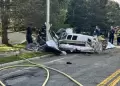 Avioneta se estrella cerca de aeropuerto: Se reporta una vctima mortal y un herido