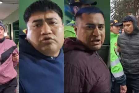Capturan presuntos extorsionadores en Cercado de Lima