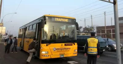 ATU anunció modificación de la ruta alimentadora Trapiche del Metropolitano.