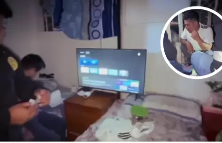 Penal 'El Milagro': Alias 'Chubi' tena TV Smart dentro de prisin de Trujillo