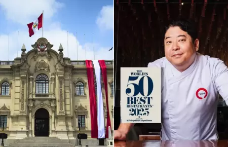 Gobierno felicita a Maido tras reconocimiento.