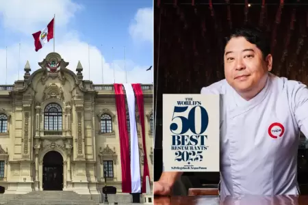Gobierno felicita a Maido tras reconocimiento.