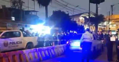 Expolicía fue abatido en San Juan de Lurigancho.