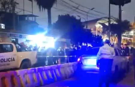Expolicía fue abatido en San Juan de Lurigancho.